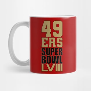 49ers Super Bowl LVIII Mug